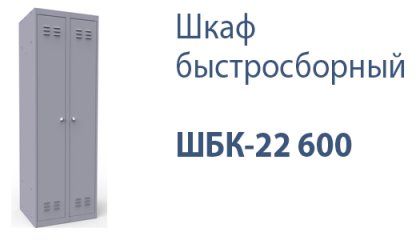 Шкаф быстросборный ШБК-22 600